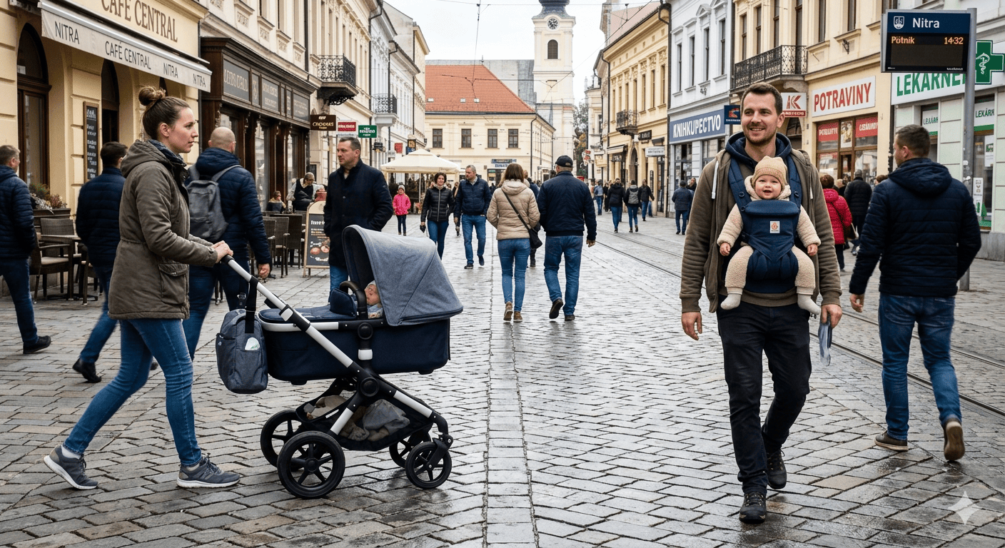 kočík versus nosič
